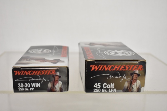 Ammo. Winchester John Wayne 45 Colt & 30-30