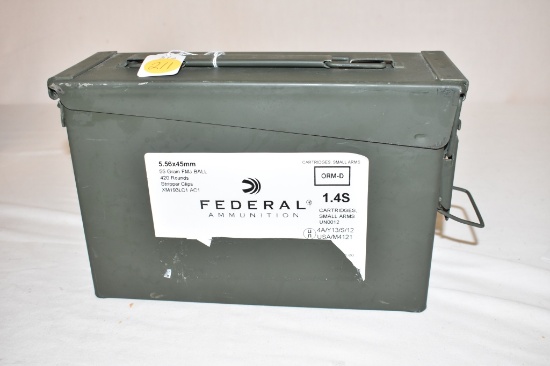 Ammo. Federal 5.56x45mm in Stripper Clips, 420 Rds