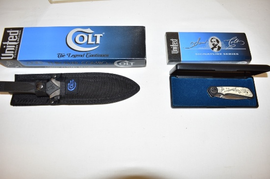 Two Colt Collector Knife Sets