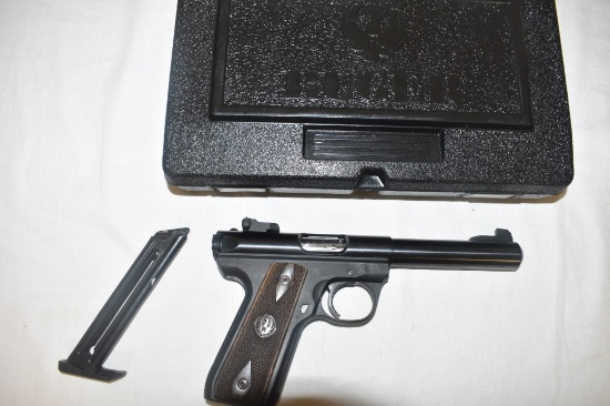 Gun. Ruger Mark III 22/45 Target 22 cal Pistol