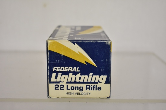 Ammo. Federal Lightening 22 LR. 500 Rds