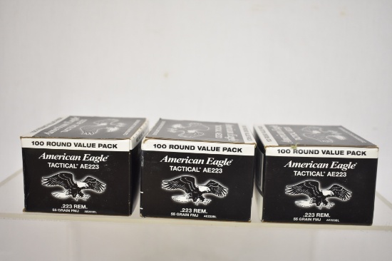 Ammo. American Eagle 223 Rem. 300 Rds.