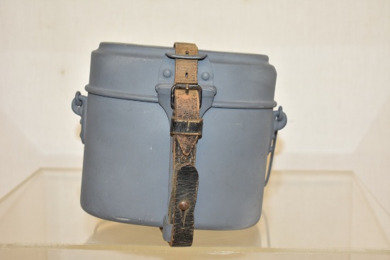 WWII German Nazi Mess Kit with Straps
