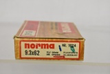 Ammo. Norma 9.3 x 62. 20 Rds.