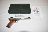 Gun. Ruger Mk III Hunter 22 LR cal Pistol