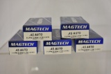Ammo. Magtech 45 Auto, 250 Rds.