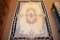 Small Wool Floral Area Rug