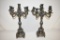 Pair of Six Candle Candelabras