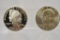 Coins. 1971 & 1890-1990 Eisenhower Dollars
