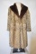 Vintage South American Spotted Cat & Beaver Coat