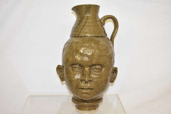 Large Face Jug by Ryan Myers