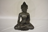 Bronze Calling the Earth to Witness Buddha Statue