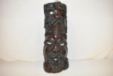 African Heavy Carved Wooden Mask