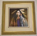 J.D. Challenger “Warrior Circle” Signed Serigraph