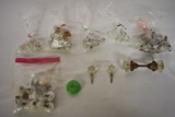 Misc. Vintage Glass Door & Drawer Knobs