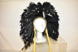 Native American Crow feather Ceremonial Headdress