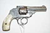 Gun. Iver Johnson Hammerless DA 32 S&W Revolver