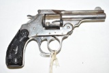 Gun. Iver Johnson Safety Hammer 32 S&W cal Revolvr