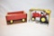 Two ERTL Massey Ferguson Toys Tractor & Wagon