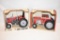 Two ERTL Massey Ferguson Tractor 1/16 Scale Toys