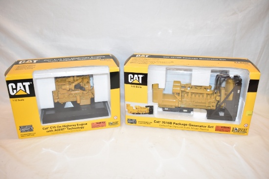 Two Norscot CAT 1/25 & 1/16 Scale Toys