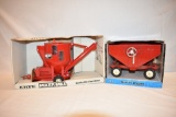 Two ERTL Toys Gavity Wagon & Mixer Mill