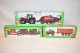 Three Siku Farmer Tractor Toys