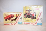 Two ERTL Massey Ferguson Toy Model Kits