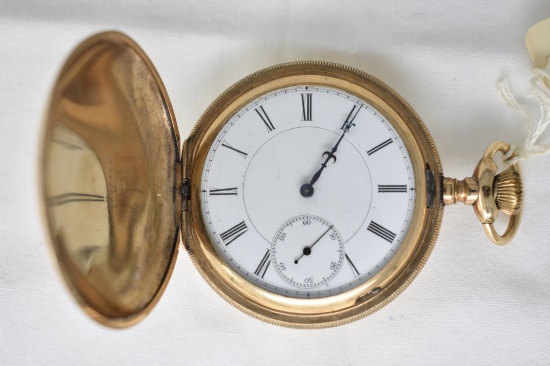 Longines Pocket Watch. 15 Jewels, Size 18.