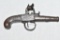 Gun. English Flintlock Derringer 36 cal Pistol