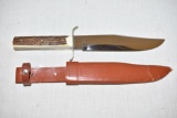 Hoffritz NY Germany Bowie Knife w/ Sheath