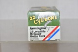 Ammo. 22 LR Cyclone Remington. 1 Brick, 500 Rds