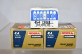 Ammo. 454 Casull. 60 Rds.