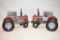 Two ERTL Massey Ferguson 1/16 Scale Tractor Toys