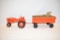 Allis Chalmers 1/16 Scale Tractor & Wagon Toy