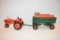 Allis Chalmers 1/16 Scale Tractor & Wagon Toy