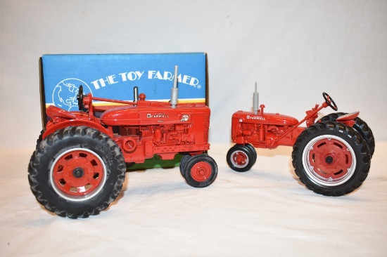 Two ERTL Farmall 1/16 Scale Tractor Toys