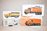 Two First Gear 1/34 Scale Truck Toys