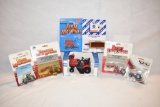 Seven ERTL Tractor Farm Toys