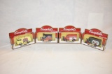 Four Campbell's 1/64 Scale Truck Toys