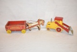 Two Wooden Children's Toys