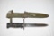 US M8A1 Bayonet and Sheath