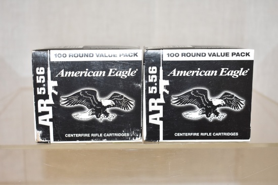 Ammo. 5.56 AR, 200 Rds.