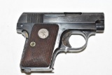 Gun. Colt Model 1908 25 auto cal Pistol