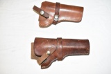 Two Leather Holsters
