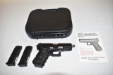 Gun. Glock Model 19C 9mm cal. Pistol