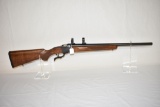 Gun. Ruger Model No.1 223 cal. Rifle