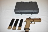 Gun. Sig Sauer Model P320 X 5 9mm Pistol