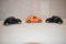 Three Volkswagon Bug Replica Toys
