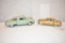 Two Classic Car Replica Toys